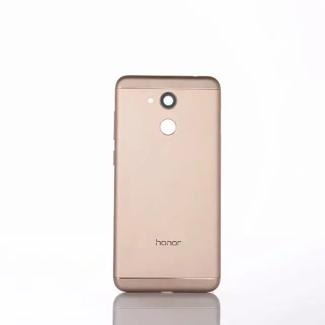 Чехол на заднюю крышку для Huawei Honor 6C Pro/Honor V9 Play металлическая задняя дверь ремонт батарея чехол+ кнопки камеры стекло