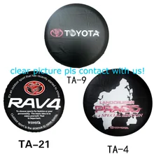 Spare-Tire-Cover Protector Bag for TOYOT 1pcs 15-16--17--Inch PVC