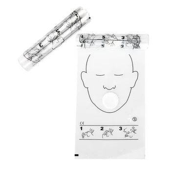 

36Pcs/Roll CPR Resuscitator Mask Face Shield Roll Disposable For CPR Training First Aid Rescue Kit Health Care Safety & Survival