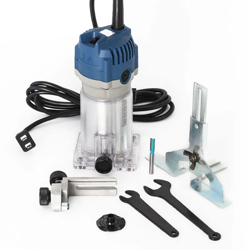 KIT ROUTER FRESADORA DE MANO PRESCOTT 550W 30000 RPM