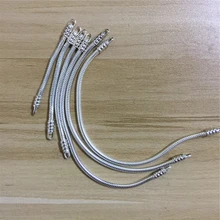 Омела 925 пробы Серебряный карданный вал змеиная цепочка браслет европейские ювелирные изделия