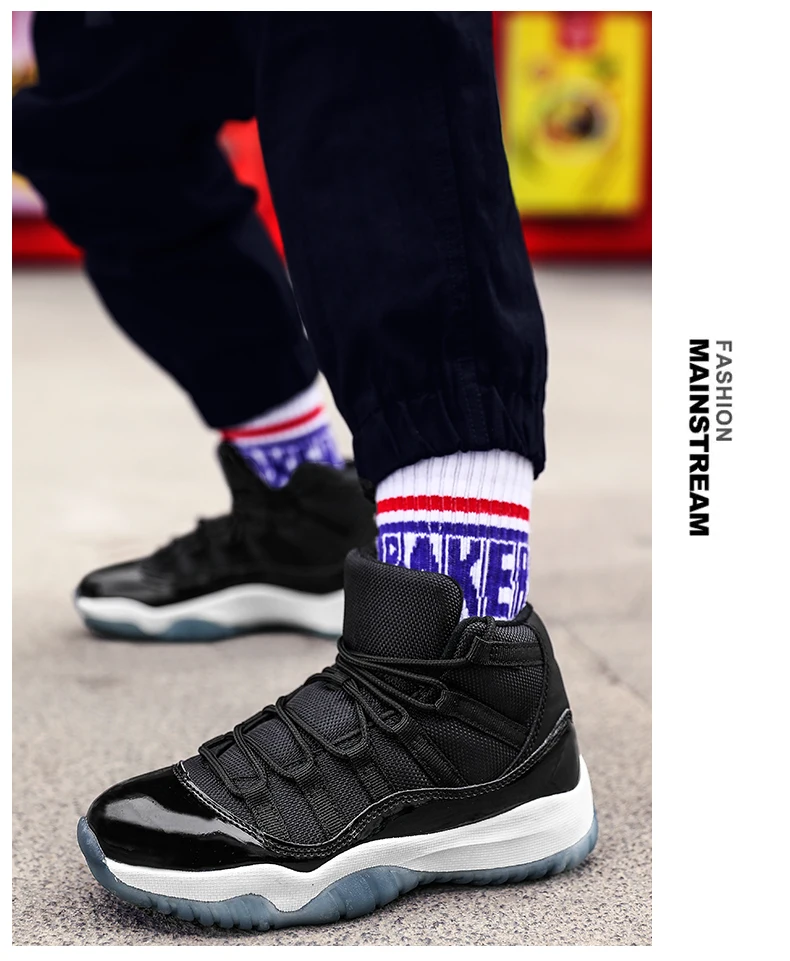 Новое поступление Детские баскетбольные кроссовки 11s Concord Bred Space jam тренировочные практичные спортивные баскетбольные Детские кроссовки jordan обувь