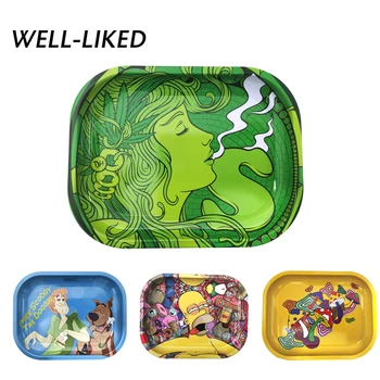 

2020 New Style Cartoon Tray Tobacco Roll Tray Plate Vanilla Spice Ashtray Tobacco Tray Tobacco Grinder Accessories Gifts For Men
