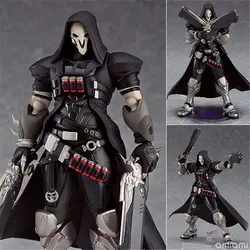 Аниме Фигурка Figma 393 Reaper Gabriel Reyes ПВХ Фигурка Статуя Коллекционная модель игрушки кукла подарок