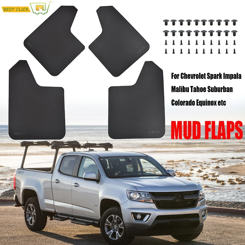 

For Chevrolet Blazer Traverse Tahoe Suburban Colorado ZR2 Z71 ZH2 S10 Holden Orlando Mud Flaps Mudflaps Splash Guards Mudguards