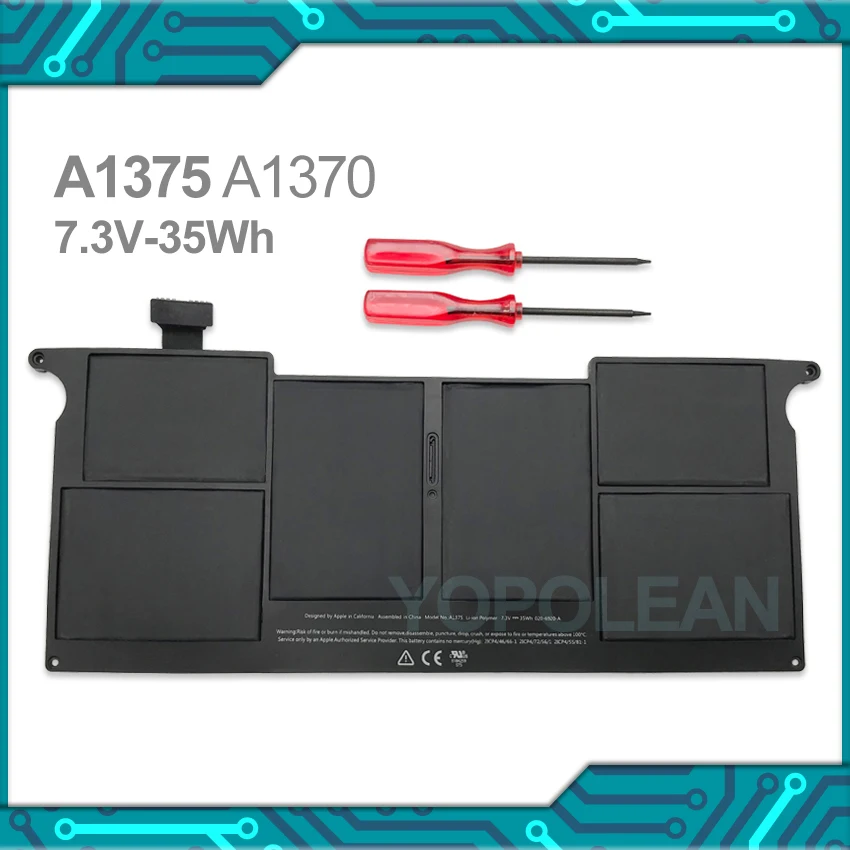 020-6920-A 7 3 В 35Wh A1375 батарея для Macbook Air 11 &quotA1370 Late 2010 MC505 MC506 | Компьютеры и офис