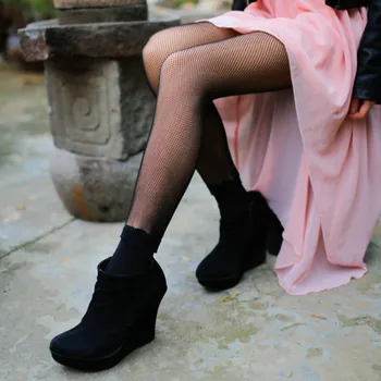 

New Plus velvet warm stockings printing stockings solid color printing paste skin warm tight skinny warm stockings чулки40*