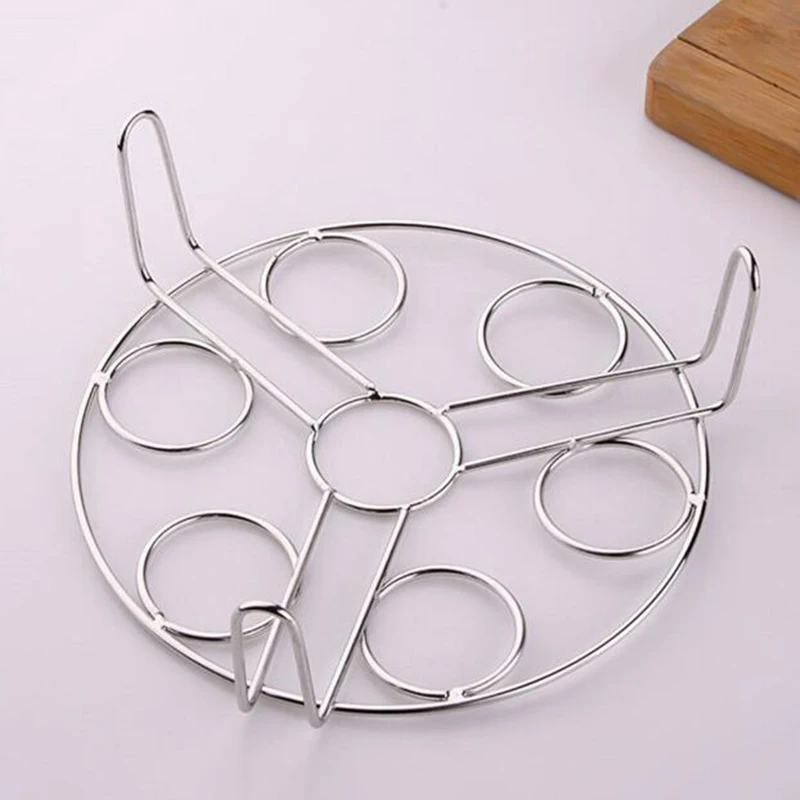 Support Vapeur Pour œufs - 4 Ou 5 Trous, En Polypropylène - Pour Casserole, Cuiseur à Riz, Cuisson Vapeur