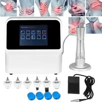 

Extracorporeal Shockwave Physiotherapy Instrument Pain Relief ED Therapy Muscle Massage Machine ED Shock Treatment Machine