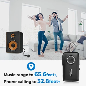 Mpow Bluetooth Receiver 3 5mm AAC Bluetooth Adapter Handsfree With 15H Playtime For Headphones Speake Audio AUX Car