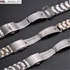 12mm 14mm 16mm 18mm 20mm 22mm 24mm Width Watch Band Stainless Steel Strap Five-bead Diving Steel Strap Watch Accessories Tool ► Photo 3/6