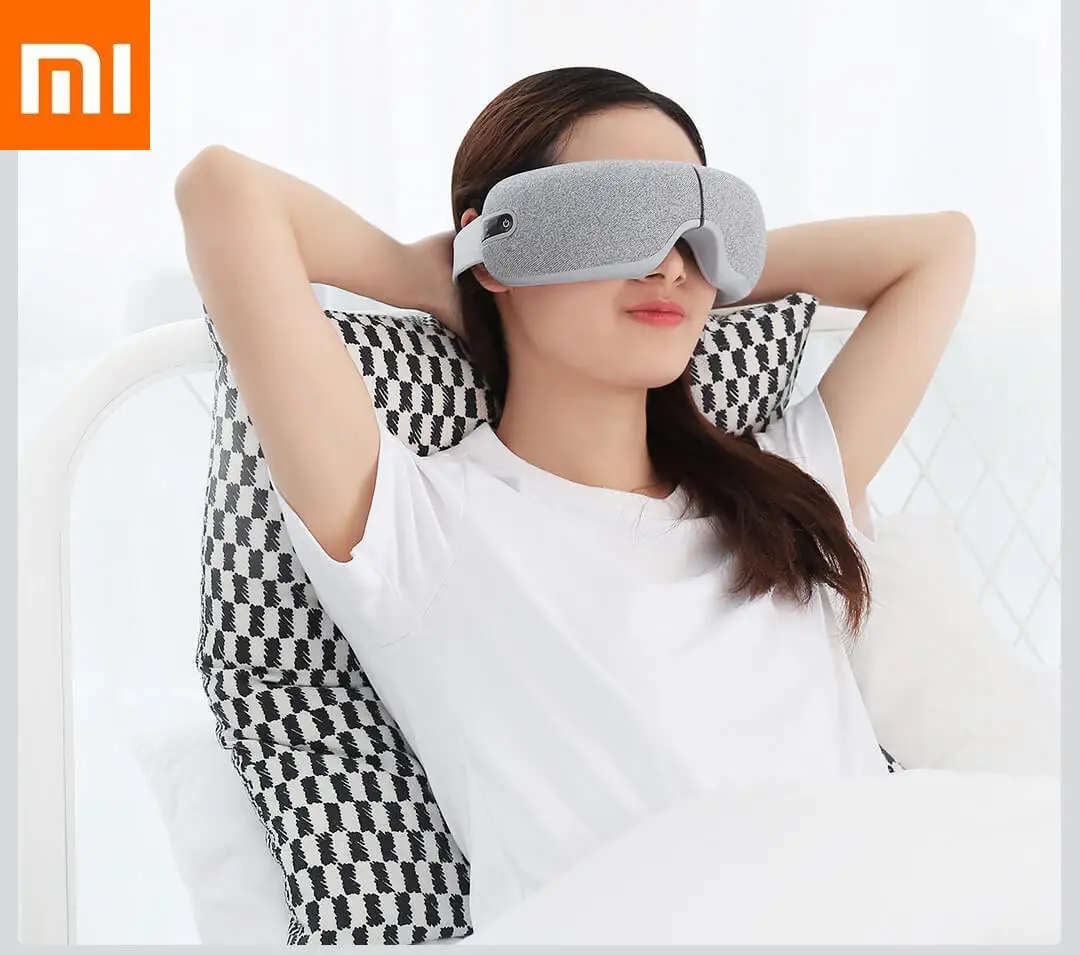 

XIOAMI Momoda 3Modes Rechargeable Folding Eye Massager Xiomi Smart Eye Mask Relax Graphene Thermostatic Heating Kneading Travel