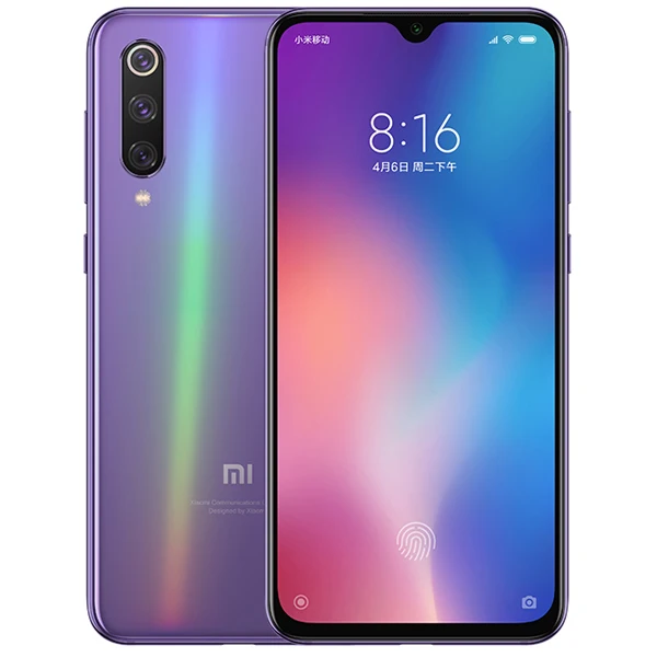 Мобильный телефон с глобальной ПЗУ Xiaomi mi 9 SE, 6 ГБ, 128 ГБ, 5,97 дюймов, AMOLED экран, mi 9 SE, Восьмиядерный процессор Snapdragon 712, 48мп, тройная камера - Цвет: Purple