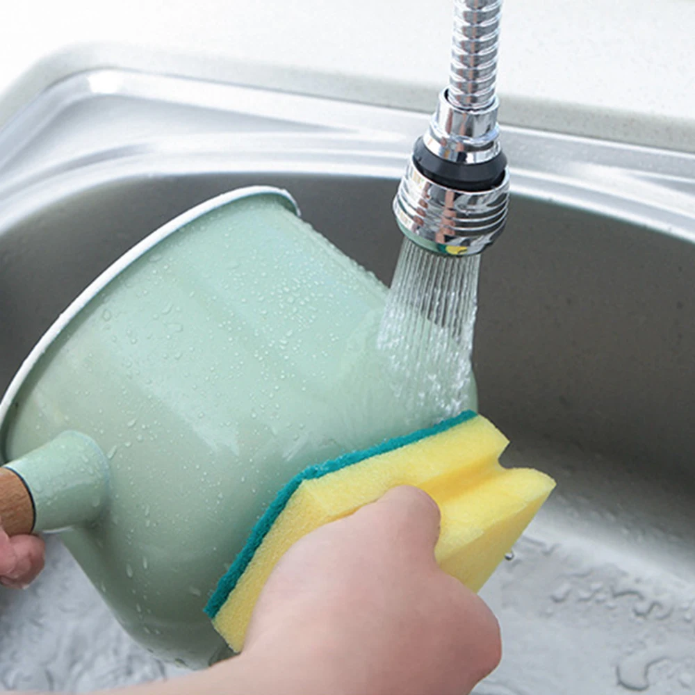 Stainless Steel Rotatable Water Saving Tap Faucet Nozzle Sprayer 360 Degree Swivel Faucet Extender Diffuser Kitchen Accessories