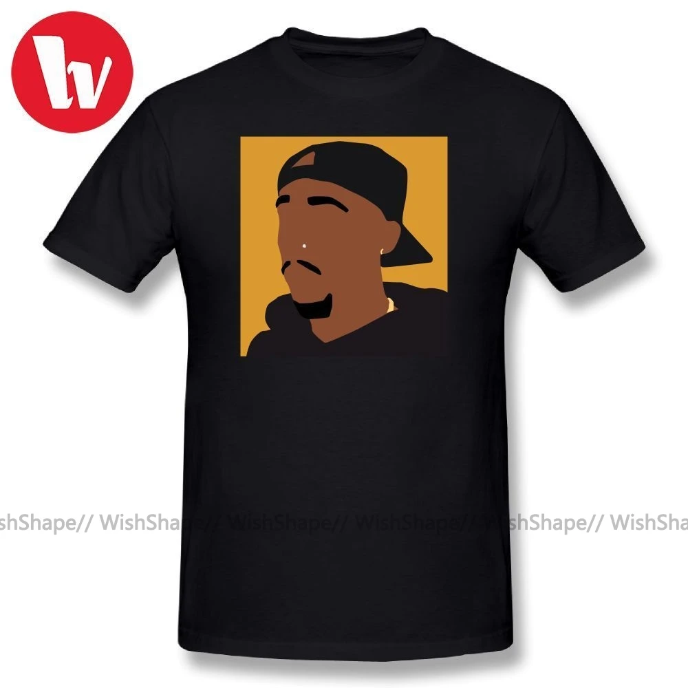 Tupac 2 Pac Футболка-оранжевая 2pac футболка мужская с мультяшным принтом базовые футболки летние с коротким рукавом классические Забавные футболки размера плюс