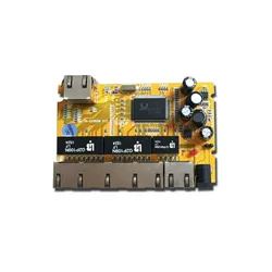 PCBA Industrial switch module OEM/ODM 10/100/1000mbps gigabit 5 port Ethernet Switch unmanaged ethernet switch POE PCBA