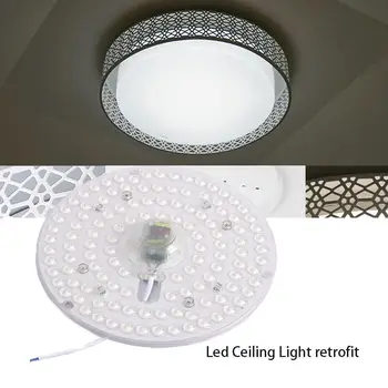 

220V LED Ceiling Light Round Disc Light Replacement Ceiling Light Source for Home Office 24W Home lighting