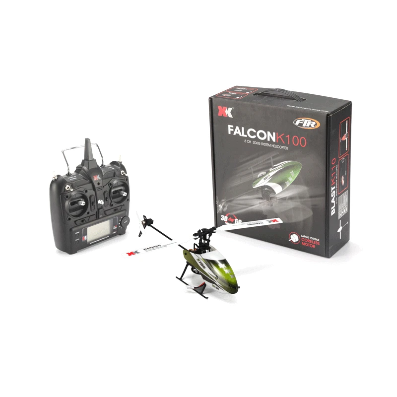 Original Wltoys XK K100 RC Drone 2.4G 6CH 3D 6G Mode Brushed Motor Remote Control RC Helicopter Quadcopter For Kids Gift Toys 6
