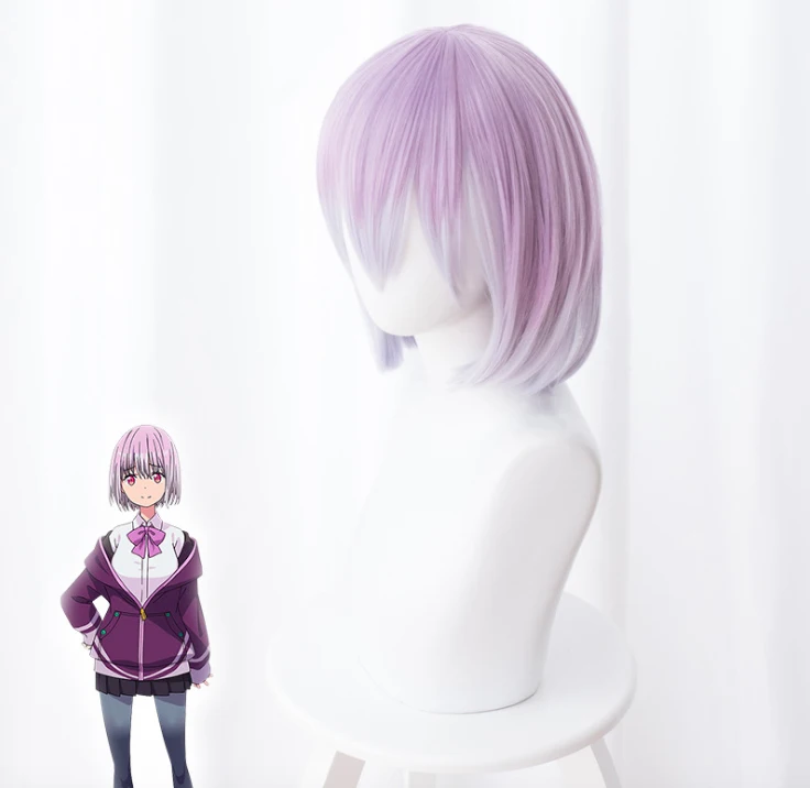 Аниме SSSS. Gridman Косплей парики Akane Shinjou женские термостойкие синтетические волосы Косплей на Хэллоуин, Рождество парики