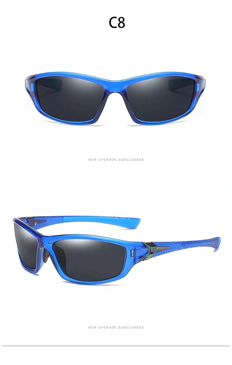iGUETTA High Quality Square Polarized Sunglasses Men TR90 Glasses Frame Sunglass Men Luxury Brand Men Fashions UV400 IYJC670