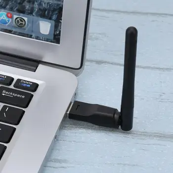 

150Mbps Mini USB Wifi Adapter 2dB Antenna PC USB Wi-Fi Receiver Wireless Network Card USB Wi-fi Receiver Ethernet Network Card