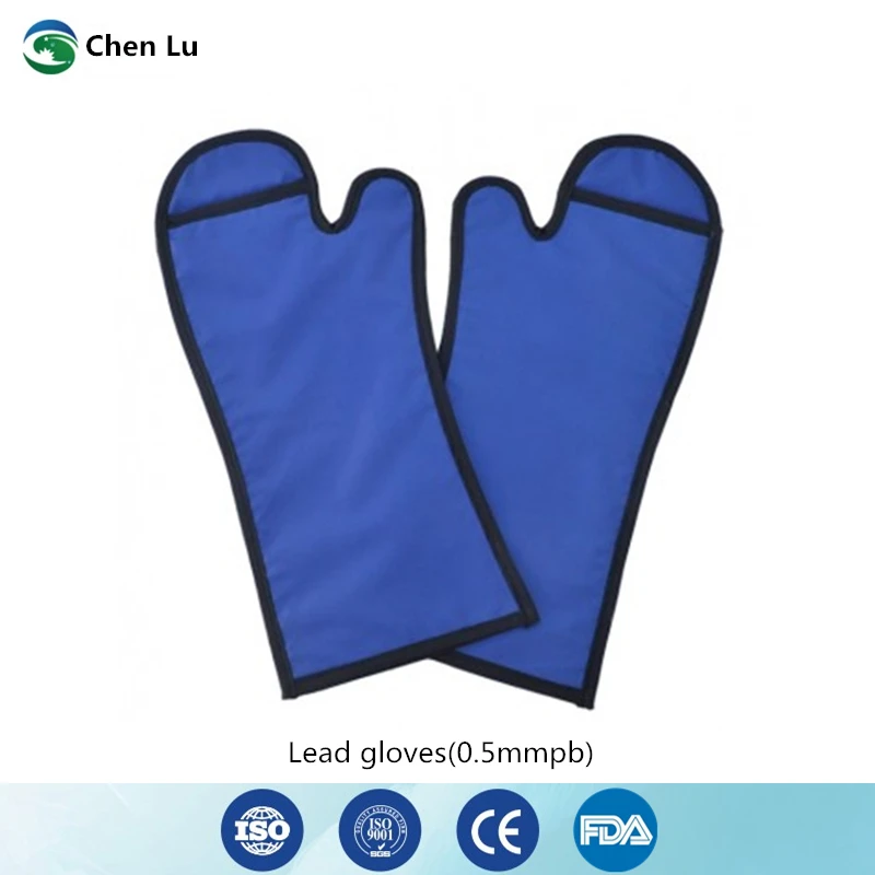 

Direct sales Pet hospital medical uses of super soft gloves radiological protection high quality 0.5mmpb lead/lead-free mitten