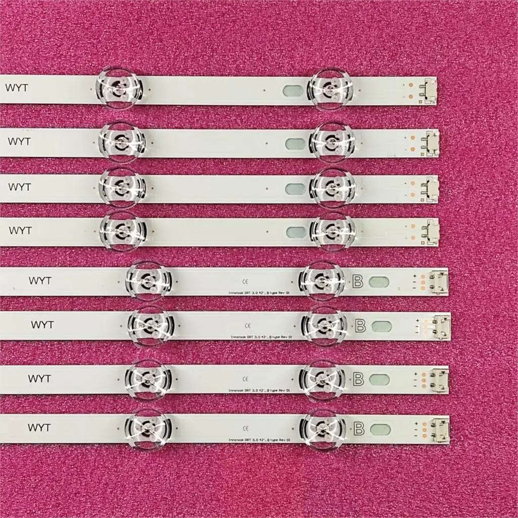 Bande LED pour 42LF652V, 42LB630V, 42LB650V, 42LB5800, 42LB5700, 42LF5610, 42LBcape V, Innotek DRT 3.0, 42 A/B, 6916L-1709B, 6916L-1710B