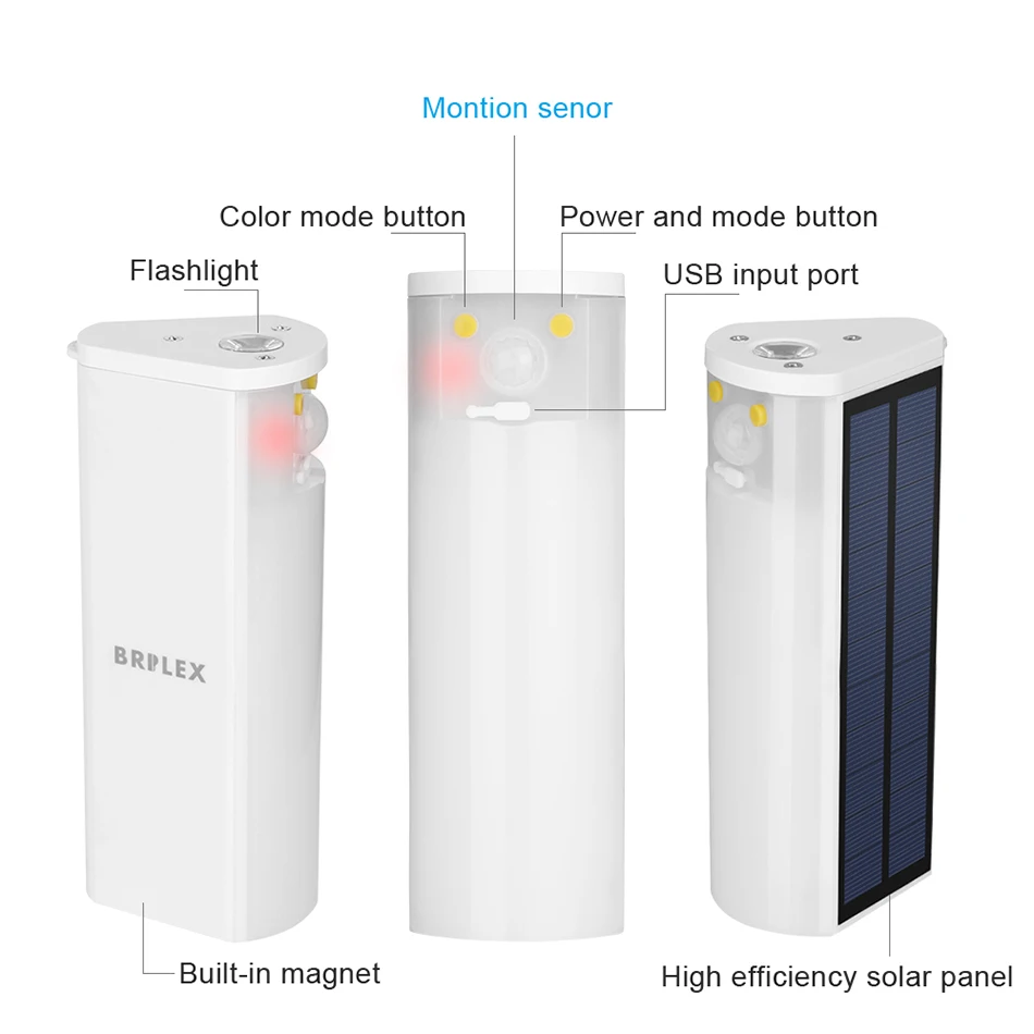 Brilex Solar LED Lamp Flashlight Outdoors Rechargeable Solar Light Sensor Automatic On/Off Waterproof for Garden Decoration Brilex Solar LED Lamp Flashlight Outdoors Rechargeable Solar Light Sensor Automatic On/Off Waterproof for Garden Decoration