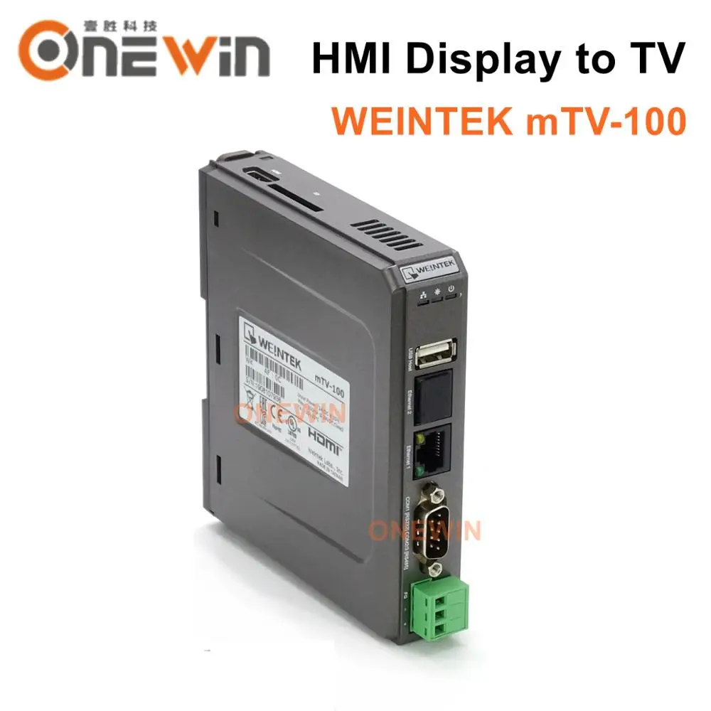 WEINVIEW/WEINTEK m tv-100 дисплей HMI к ТВ встроенный Ethernet HDMI RS232 RS485