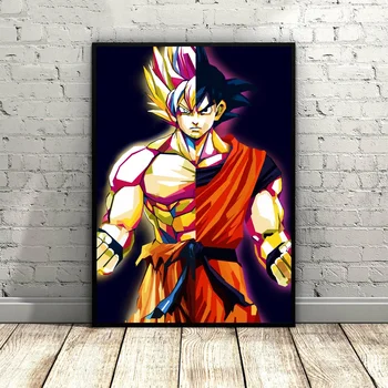 

goku pop Art Poster Canvas Painting Print Wall Art Decor Dropshipping
