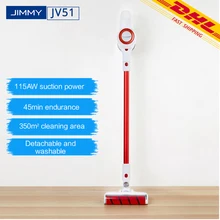 [Free Duty] JIMMY пылесос JIMMY JV51 ручной беспроводной пылесос с сильным всасыванием 10000 об/мин низкий уровень шума от Xiaomi youpin