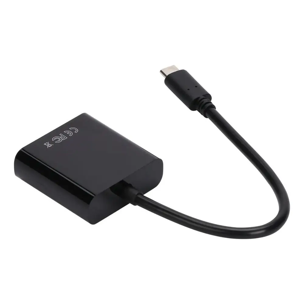 USB 3,1 type-C Мужской к HDMI Женский кабель 1080P 60 адаптер hz USB-C преобразователь видеосигнала HDMI для Macbook Chrombook PC ноутбук Таблица FS