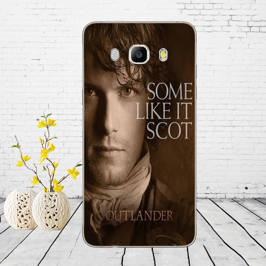 55DD OUTLANDER ТВ Джейми Фрейзер напечатанные Мягкий силиконовый чехол для Samsung Galaxy A3 a5 A6 A8 j3 j5 j7