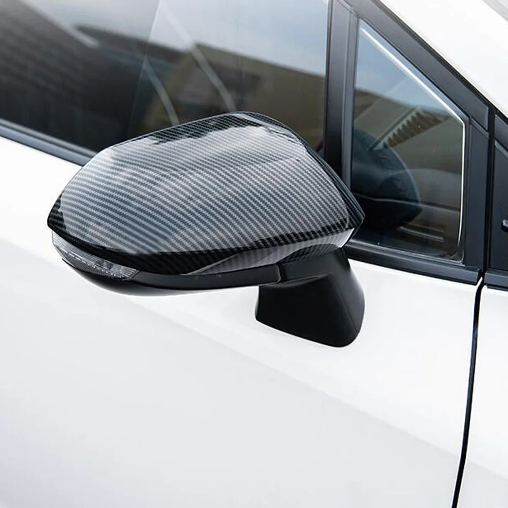 

Для Защитные чехлы для сидений, сшитые специально для Toyota Corolla Седан 2019 2020 2021 ABS Chrome Боковая дверь зеркало заднего вида крышка зеркала заднего вида отделки кузова Аксессуары Стикеры