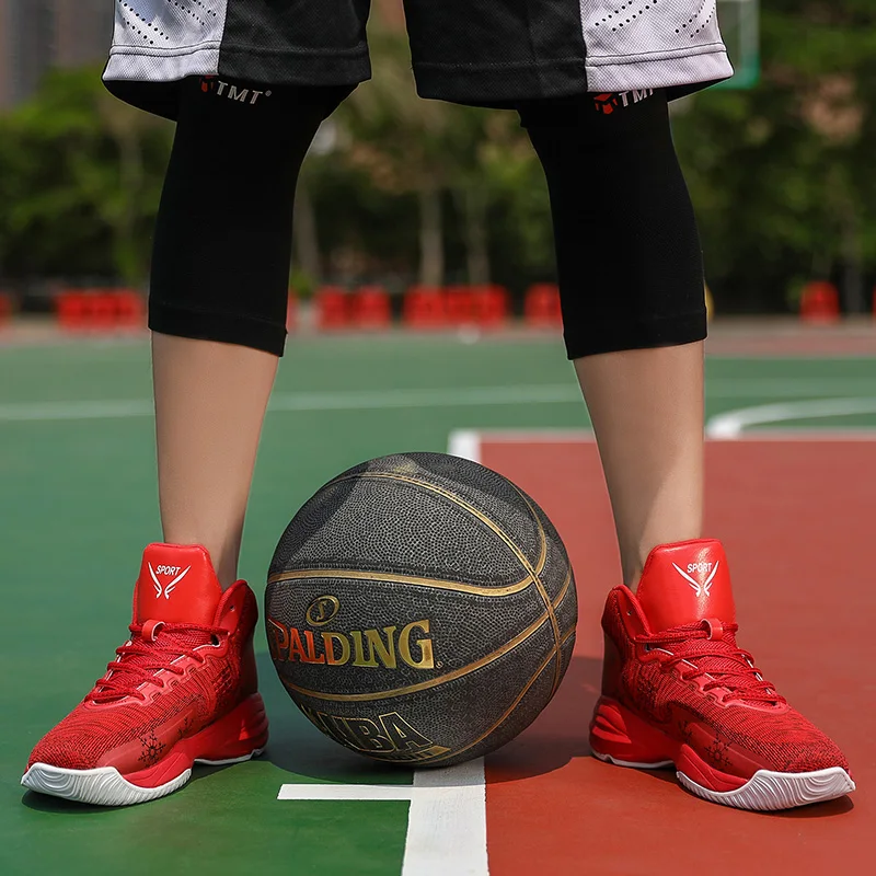 Hot New Products Black Red Retro Jordan Basketbal Schoenen Mannen Ademende Basketbal Sneakers Atletische Outdoor Sport Schoenen