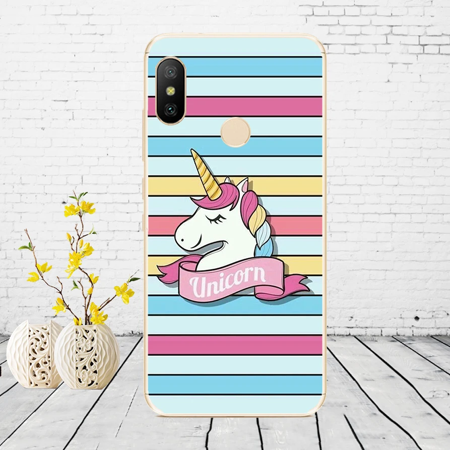 H8 Силиконовый чехол для Xiaomi mi A2 LITE, чехол с полной защитой, мягкая задняя крышка из ТПУ, чехол для телефона s для Xio mi A2 LITE, бампер - Цвет: H8
