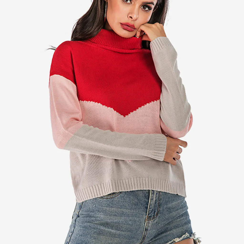 Новинка 2019 модные женские повседневные пуловеры с длинным рукавом блузка топы