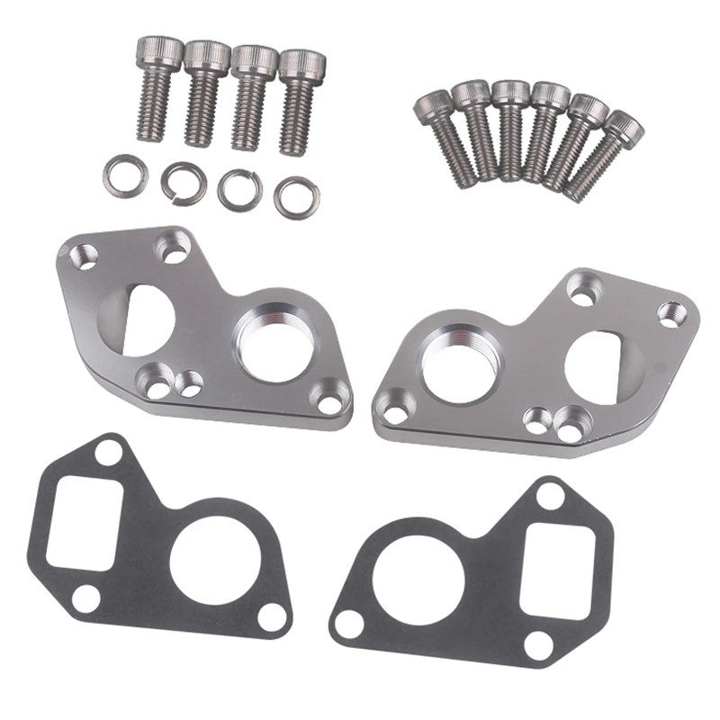 551515 LS Electric Water Pump Adapter Plate Converts BBC to LS1 LSX