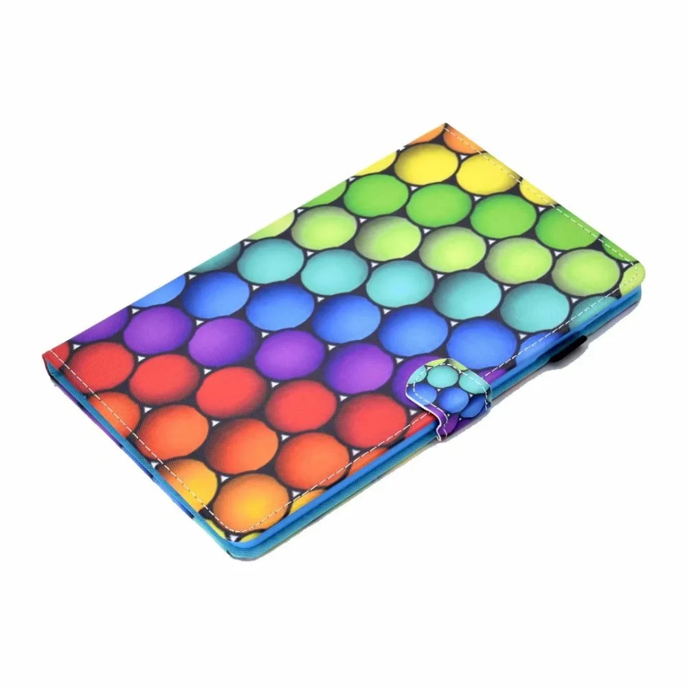Кожаный PU смарт-чехол для Samsung Galaxy Tab A 10,1 T510 T515 SM-T510 SM-T515 чехол Funda планшет модный окрашенный Стенд чехол