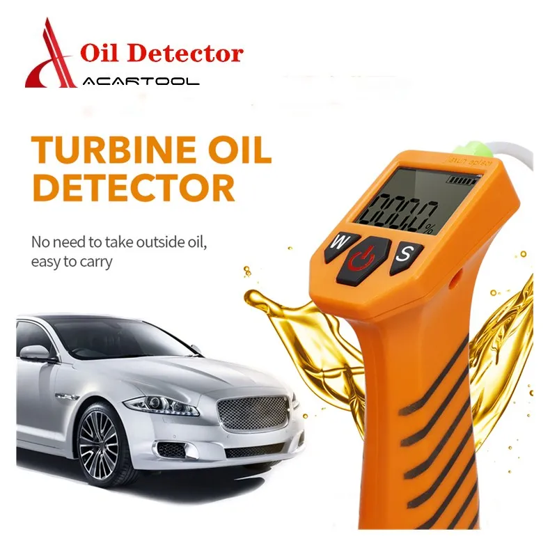 

Oil Detector for Car Engine Detector Gas Diesel Analyzer Detector With LED Display Gas Analyzer Car Testing Tools