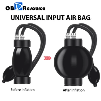 

Quick Intake Adaptor Universal Inflatable Block Off Bladder For Car Automobiles Smoke Leak Detector Diagostic Tool Input Air Bag