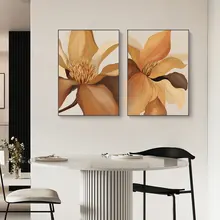 

Modern Abstract Flower Canvas Art Paintings Print Nordic Home Decor Wall Poster Scandinavian Living Room Decoration Pictures