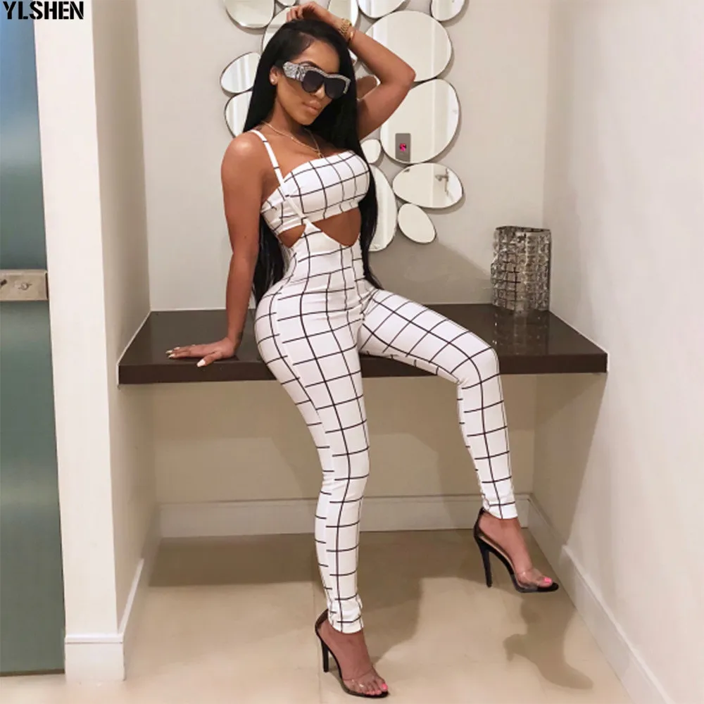 Plus Size 2 Two Piece Set Bodycon Jumpsuit for Women Sexy Matching Sets Bodysuit Tops + Pants Suit Woman Outfits Two Way to Wear 06