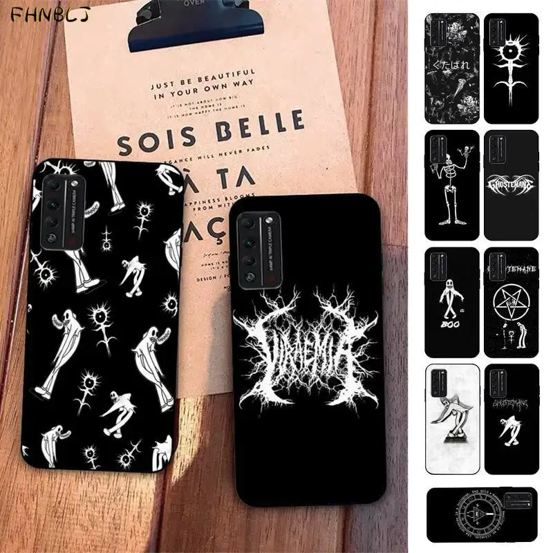 FHNBLJ Ghostemane Mercury Fundas Bling Phone Case for Huawei Honor 8 x 9 10 20 V 30 pro lite view 7A 9lite PLAY | Мобильные телефоны