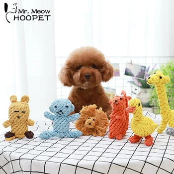 

Hoopet Pet Dog Teeth Clean Toy Training Chew Toys For Dogs Pet Cat Playing Chew Supply