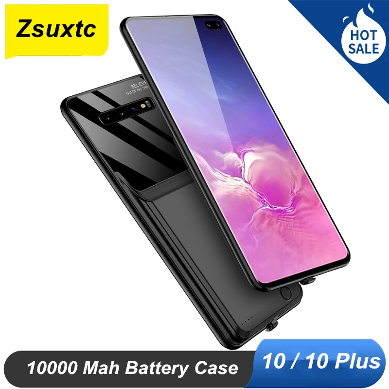 Чехол-аккумулятор для Samsung Galaxy S10 10 Plus 10000 мАч | Мобильные телефоны и аксессуары