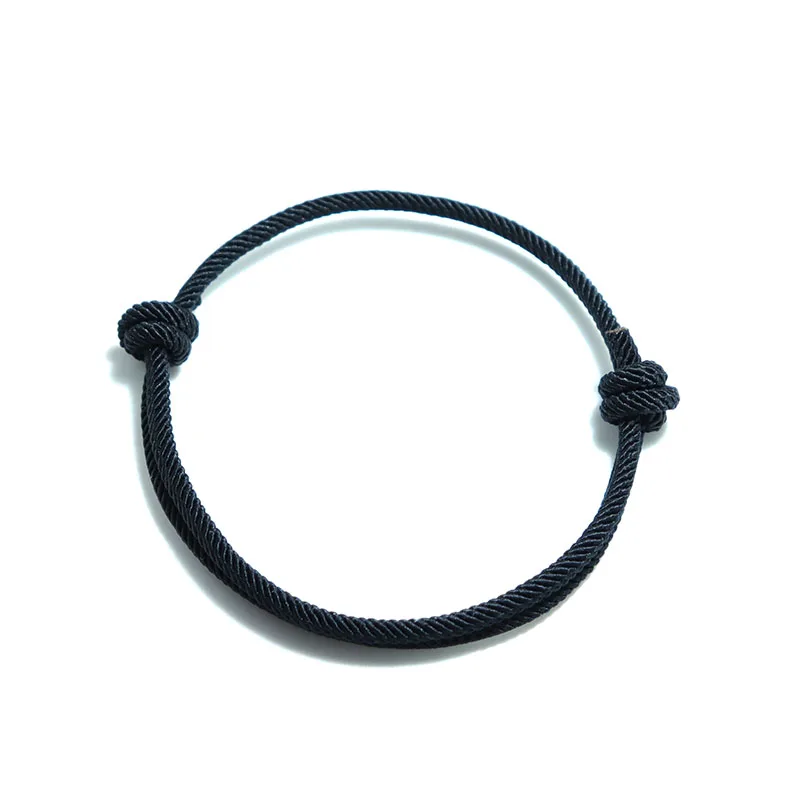 Red Braided Rope Adjustable Bracelet for Men and Women