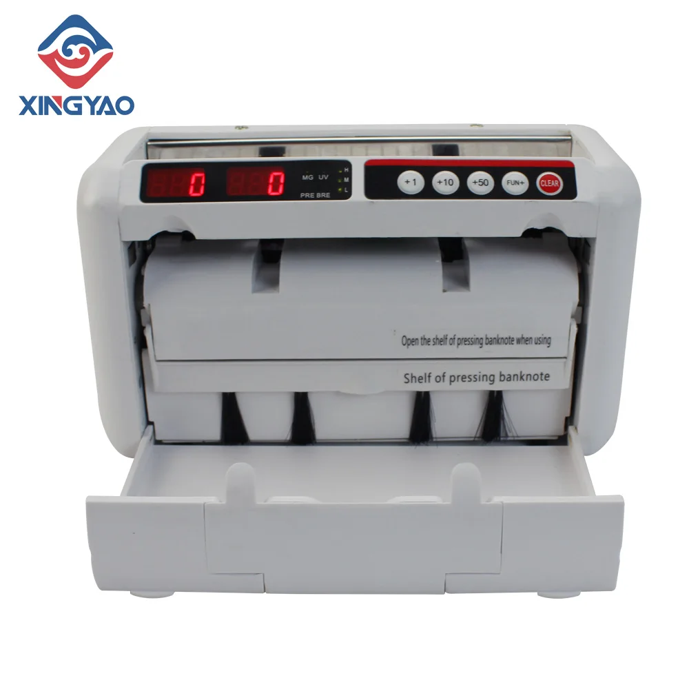 K-1000 Portable Money Counter With Rechargeable Battery Mini Bill Counter Portable Money counting Machine