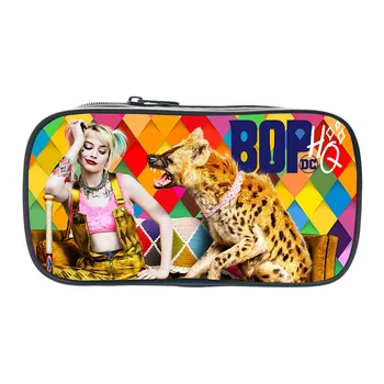 

Pencil Case for Kids Harley Quinn Joker Small Tote Cosmetic Bag Boys Girls Stationery Storage Bags School Supplies Makeup Bag