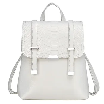 

2020 Fashion Fashion Women Backpack Animal Pattern Patent Leather Zipper Clasp Shoulder Bag Backpack Student Messenger Bag Women